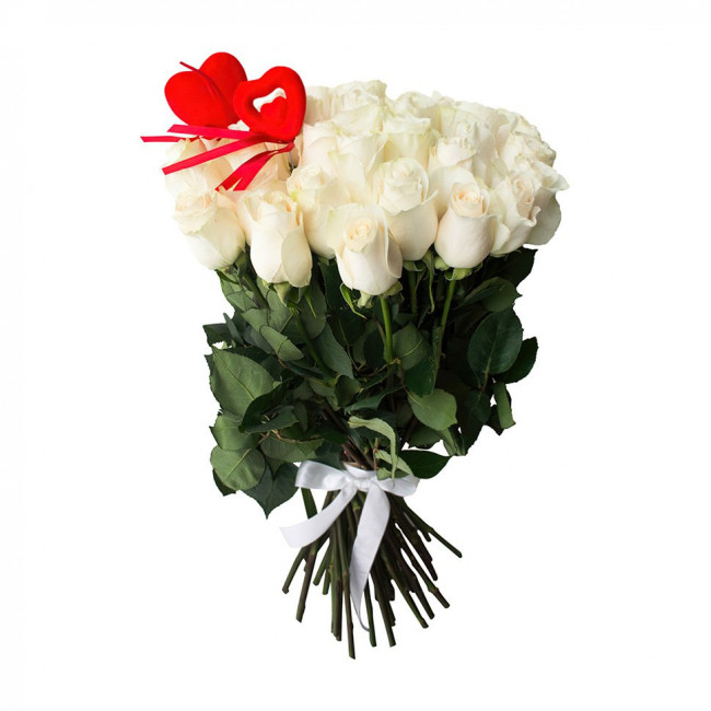 Букет цветов "Белоснежный"